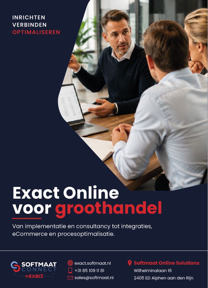 Brochure Exact Online voor Groothandel