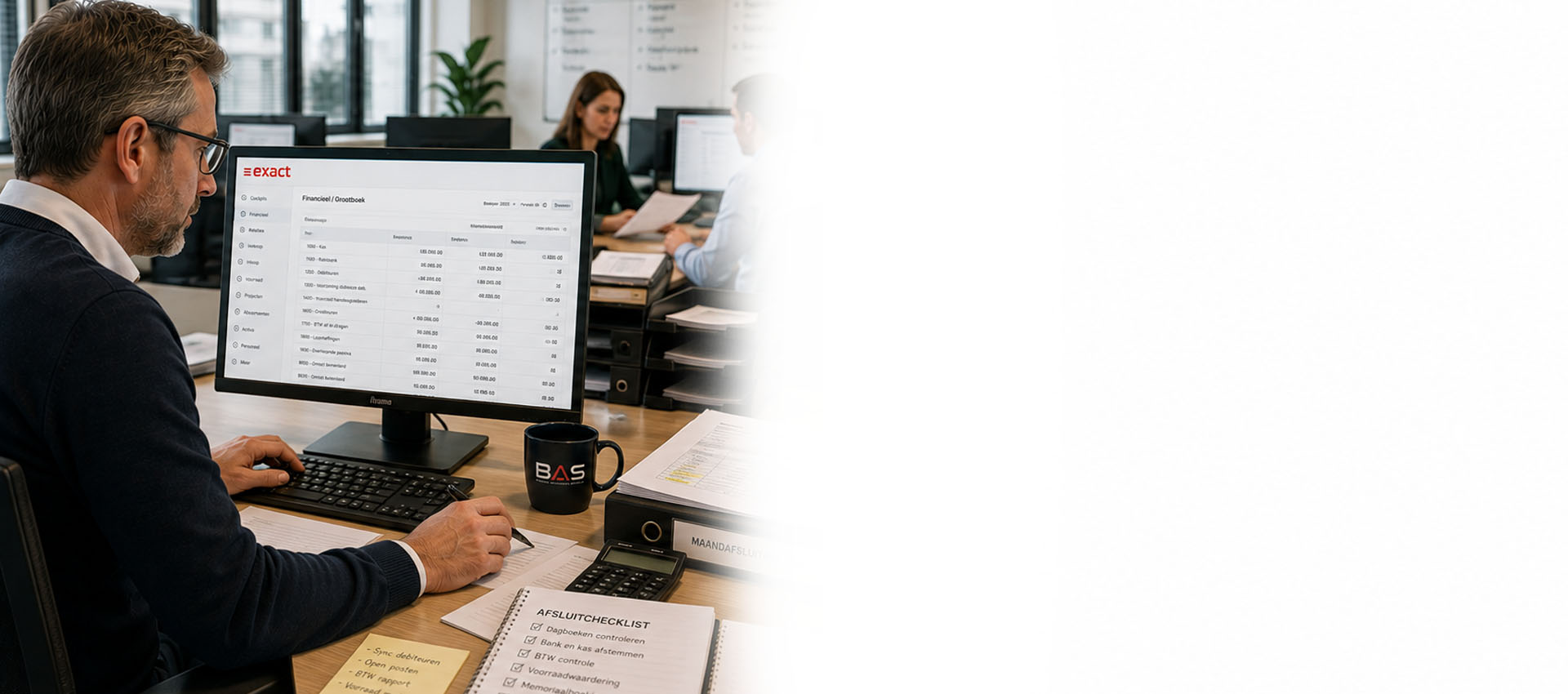Tijdelijke Exact ondersteuning binnen uw organisatie